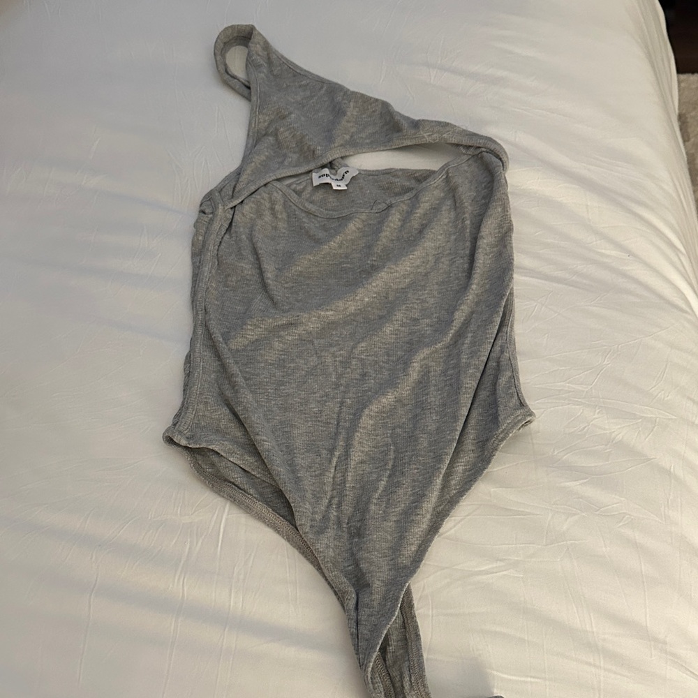 Superdown Heather Gray Kids Bodysuit